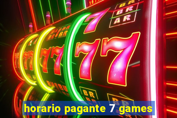 horario pagante 7 games